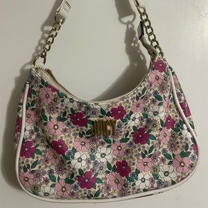 Juicy couture floral shoulder bag